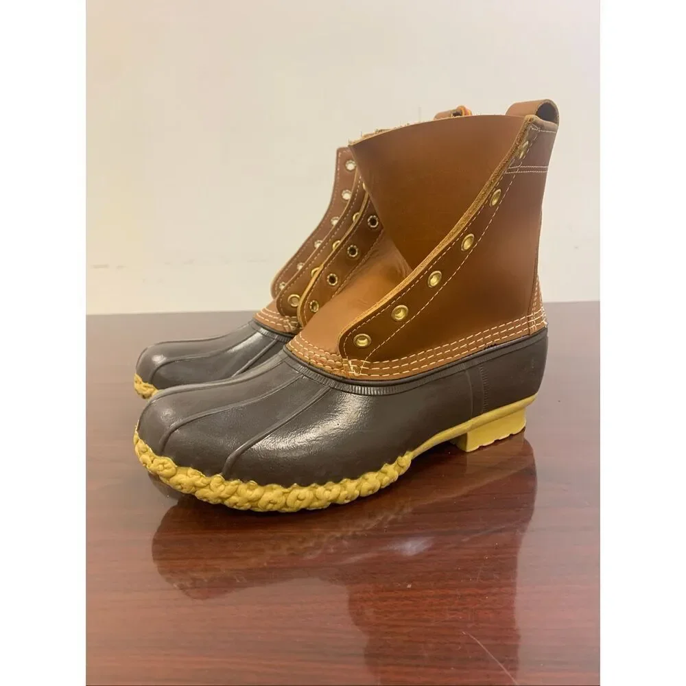 LL Bean Brown Leather 8